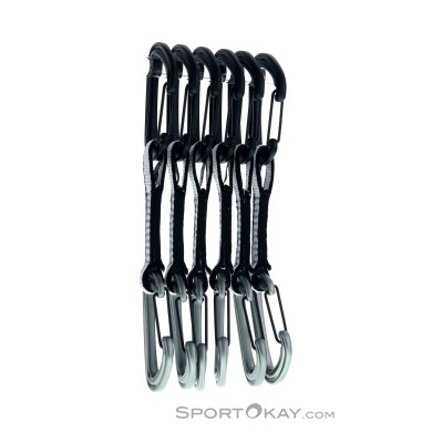Black Diamond LiteWire Quickpack 12cm 6er Expressschlingen-Set-Grau-12