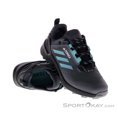 adidas Terrex Swift R3 Damen Wanderschuhe Gore-Tex-Dunkel-Grau-6