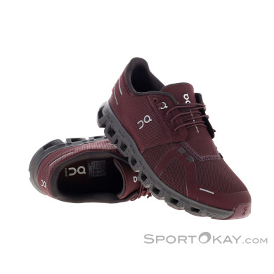 On Cloud 6 Herren Freizeitschuhe-Anthrazit-10,5