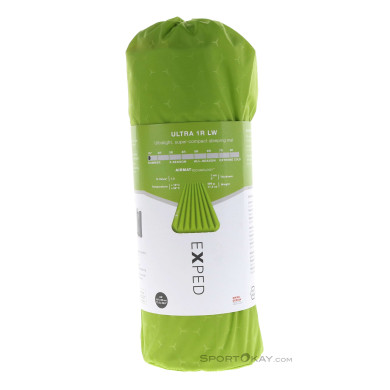 Exped Ultra 1R 197x65cm Isomatte-Hell-Grün-One Size