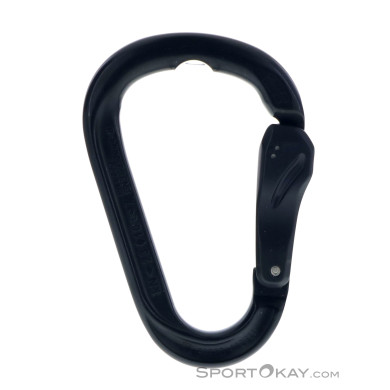 Austrialpin Rondo ID Slide Autlock HMS-Karabiner-Schwarz-One Size