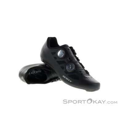 Scott Road Vertec Boa Herren Rennradschuhe-Schwarz-42