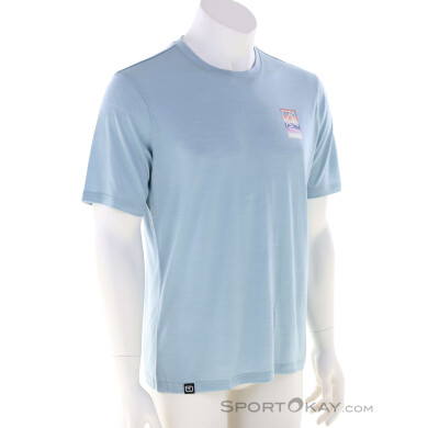 Ortovox 140 Cool MTN Gradient TS Herren T-Shirt-Hell-Blau-XL