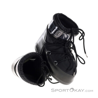 Moon Boot Icon Low Glance Damen Winterschuhe-Schwarz-39-41