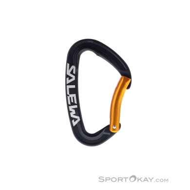 Salewa Ortles Bent Schnappkarabiner-Orange-One Size