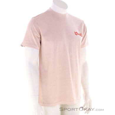 KAVU Cubed Herren T-Shirt-Pink-Rosa-M