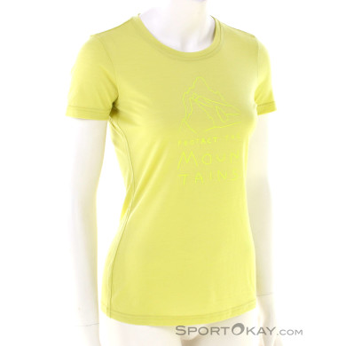 Ortovox 150 Cool MTN Protector TS Damen T-Shirt-Gelb-S