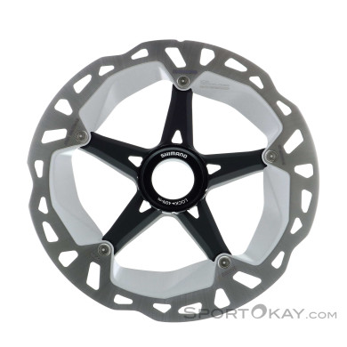 Shimano XT RT-MT800E Ice-Tech 180mm Centerlock Bremsscheibe-Silber-One Size