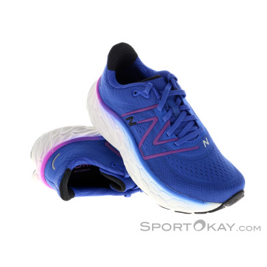 New Balance Fresh Foam X More v4 Damen Laufschuhe-Lila-7