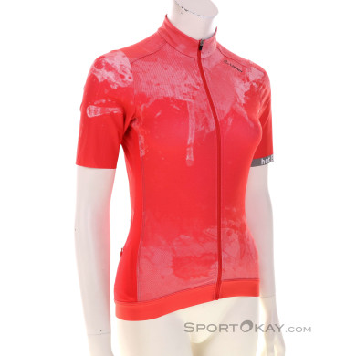 Löffler FZ Birdy Hotbond RF SS Damen Bikeshirt-Rot-40