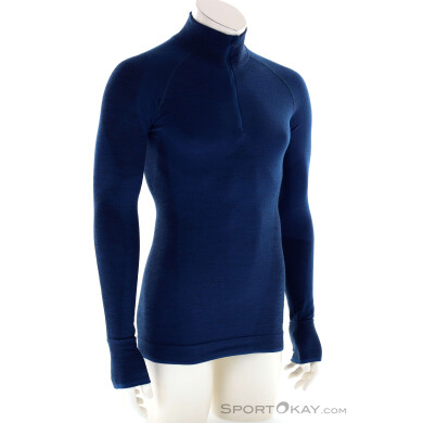 Ortovox 230 Competition Zip Neck Herren Funktionsshirt-Blau-XL