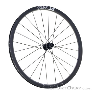 DT Swiss GRC 1400 Dicut 30 DB MS Carbon 28“ Laufrad Hinten-Schwarz-28