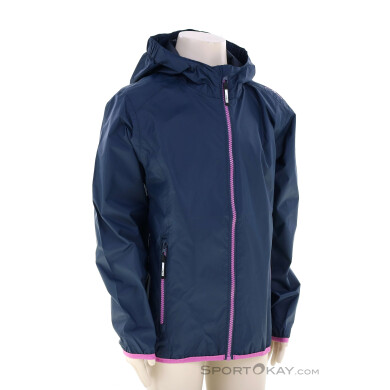 CMP Rain Fix Hood Kinder Regenjacke-Dunkel-Blau-140