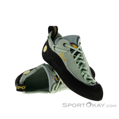 La Sportiva Mythos Damen Kletterschuhe-Türkis-38,5