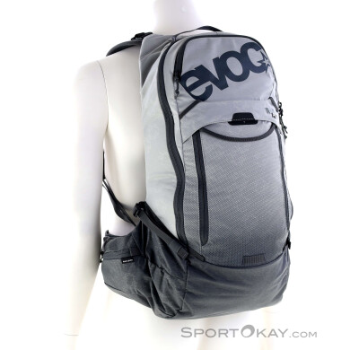 Evoc Trail Pro 16l Bikerucksack mit Protektor-Dunkel-Grau-L-XL