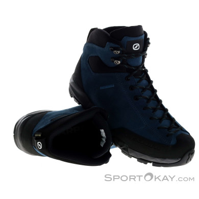 Scarpa Mojito Hike GTX Herren Bergschuhe Gore-Tex-Blau-43,5