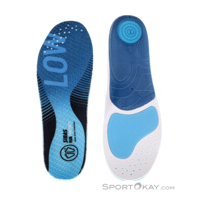 Sidas 3Feet Run Protect Low Einlegesohlen-Blau-M