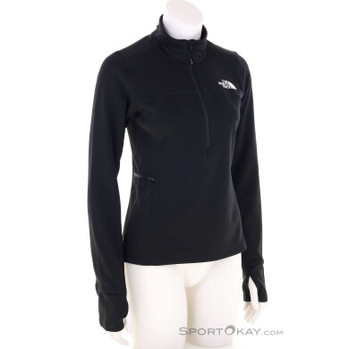 The North Face Winter warm Pro 1/4 Zip Damen Sweater-Schwarz-M