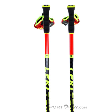 Leki WCR GS 3D Skistöcke-Rot-130