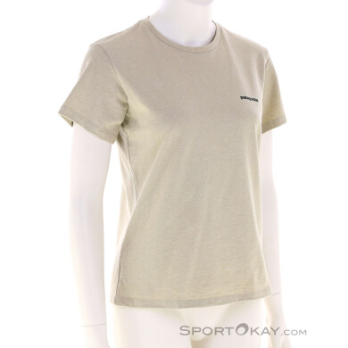 Patagonia P-6 Logo Responsibili-Tee Damen T-Shirt-Beige-L
