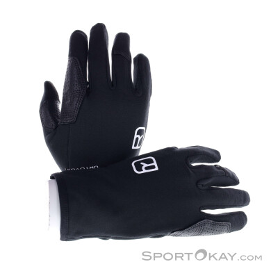 Ortovox Fleece Light Glove Herren Handschuhe-Schwarz-XL