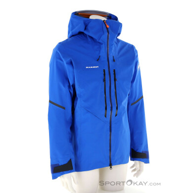 Mammut Nordwand Advanced HS Hooded Herren Outdoorjacke-Hell-Blau-XL