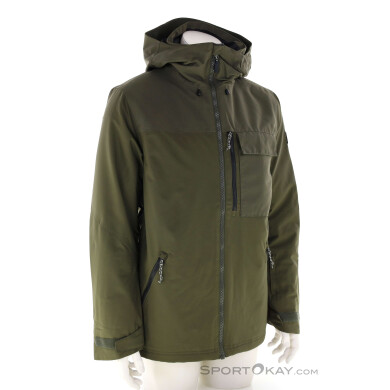 O'Neill Utility Hybrid Herren Skijacke-Oliv-Dunkelgrün-S
