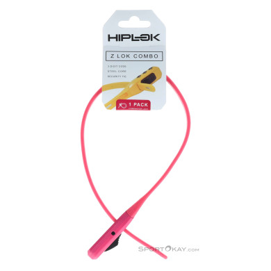 Hiplok Z-Lok Combo Fahrradschloss-Pink-Rosa-One Size