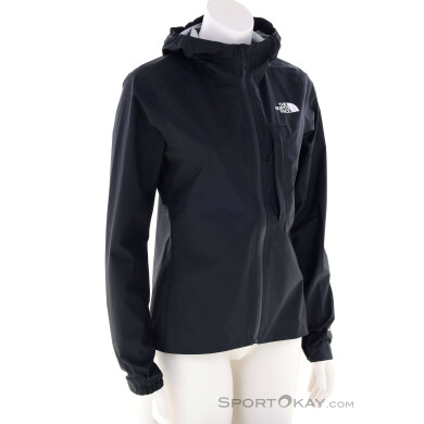 The North Face Higher Run Rain Damen Laufjacke-Schwarz-L