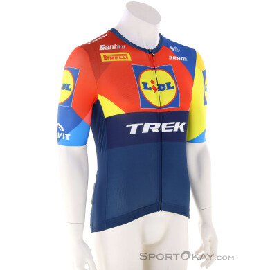 Trek Santini Lidl-Trek Replica Race Herren Bikeshirt-Mehrfarbig-L