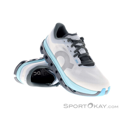 On Cloudflow 5 Damen Laufschuhe-Hell-Blau-8,5