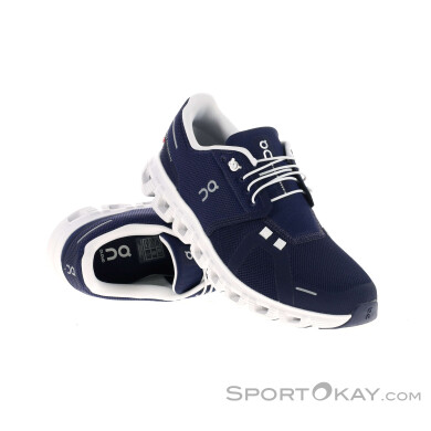 On Cloud 6 Herren Freizeitschuhe-Blau-10