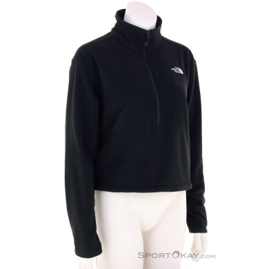 The North Face Glacier Fleece 1/2 Zip Damen Fleecejacke-Schwarz-M