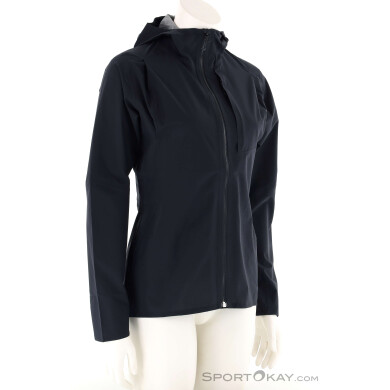 Salomon Bonatti Trail Damen Laufjacke-Schwarz-M