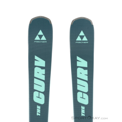 Fischer XTR The Curv GT 76 + RSW 10 GW Damen Skiset 2026-Türkis-166
