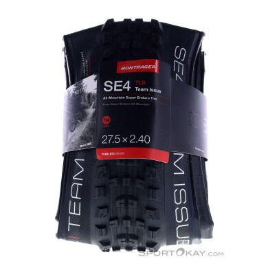 Bontrager SE4 Team Issue TLR 27.5x2.4" Reifen-Schwarz-27,5x2,40