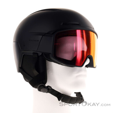 Salomon Driver Pro Sigma Photo Mips Skihelm mit Visier-Schwarz-S
