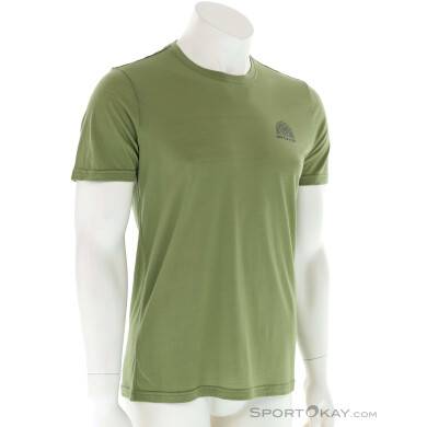 Ortovox 120 Cool Tec MTN Stripe TS Herren T-Shirt-Oliv-Dunkelgrün-M