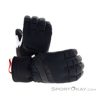 Leki Griffin Base Skihandschuhe-Schwarz-9