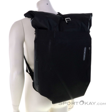 Ortlieb Ortlieb Vario PS HighVis QL2.1 Gepäckträgertasche/ Rucksack-Schwarz-26