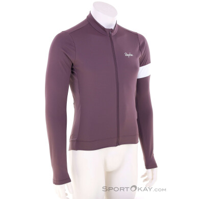 Rapha Core Thermal Herren Bikeshirt langarm-Dunkel-Rot-L