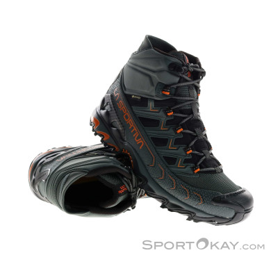 La Sportiva Ultra Raptor II Mid GTX Herren Wanderschuhe-Grau-43,5