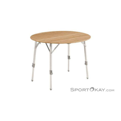 Outwell Custer Round Falttisch-Braun-One Size