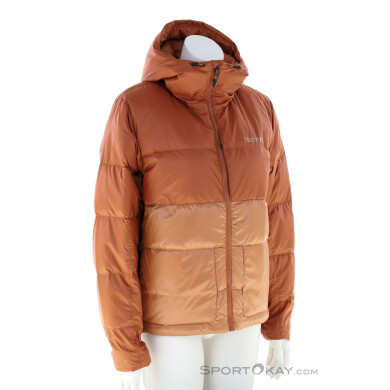 Marmot Guides Down Hoody Damen Outdoorjacke-Orange-S