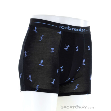 Icebreaker 150 Anatomica Merino Boxer Herren Unterhose-Schwarz-S