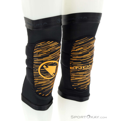 Endura Singletrack Lite II Knieprotektoren-Orange-L-XL