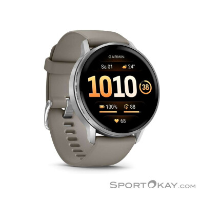Garmin Venu 4 45mm Sportuhr-Grau-One Size