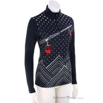 CMP Sweat Damen Funktionsshirt-Schwarz-38