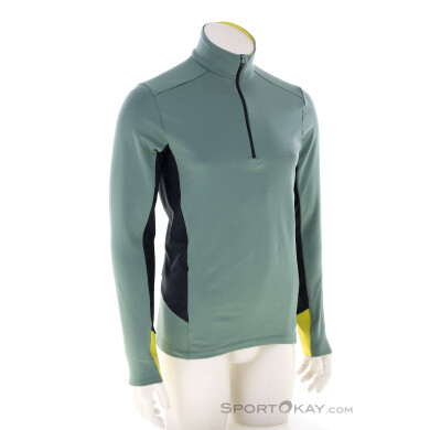 Löffler Midlayer Tech-Stretch Herren Sweater-Grün-50