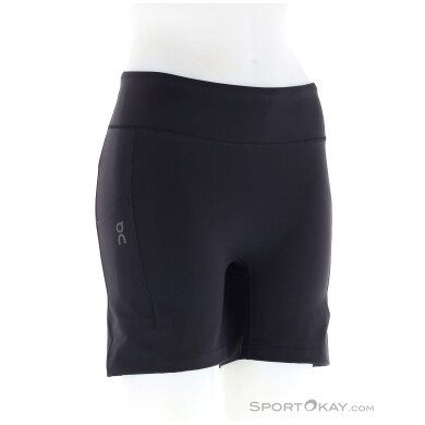 On Performance Tights Damen Laufshort-Schwarz-M